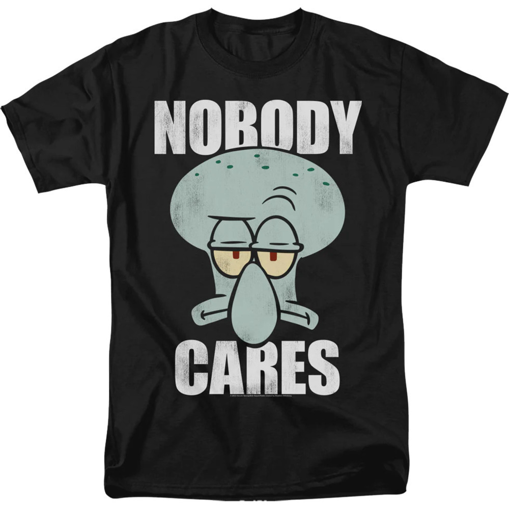 Nobody Cares Spongebob Squarepants Tshirt